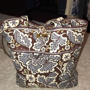 Vera Bradley’s Slate Blooms Tote/Shoulder Bag